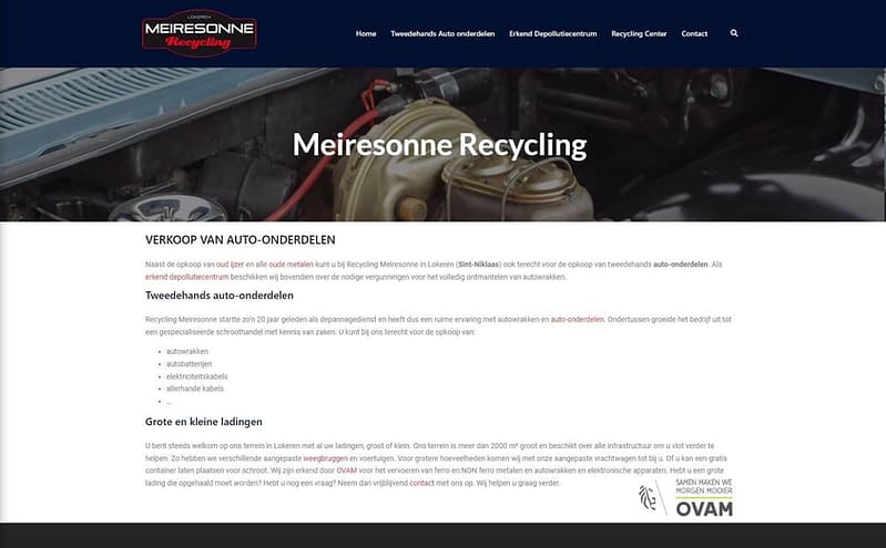 Meiresonne Recycling